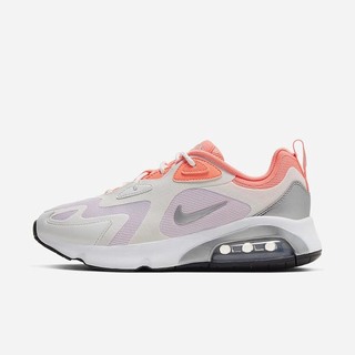 Pantofi Casual Nike Air Max 200 Icon Clash Dama Albi Violet Deschis Roz Metal Argintii | XATG-40569